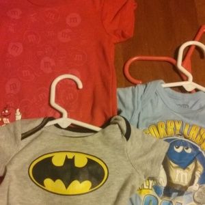 Size 6M Infant Boys 3- One Piece Bundle
